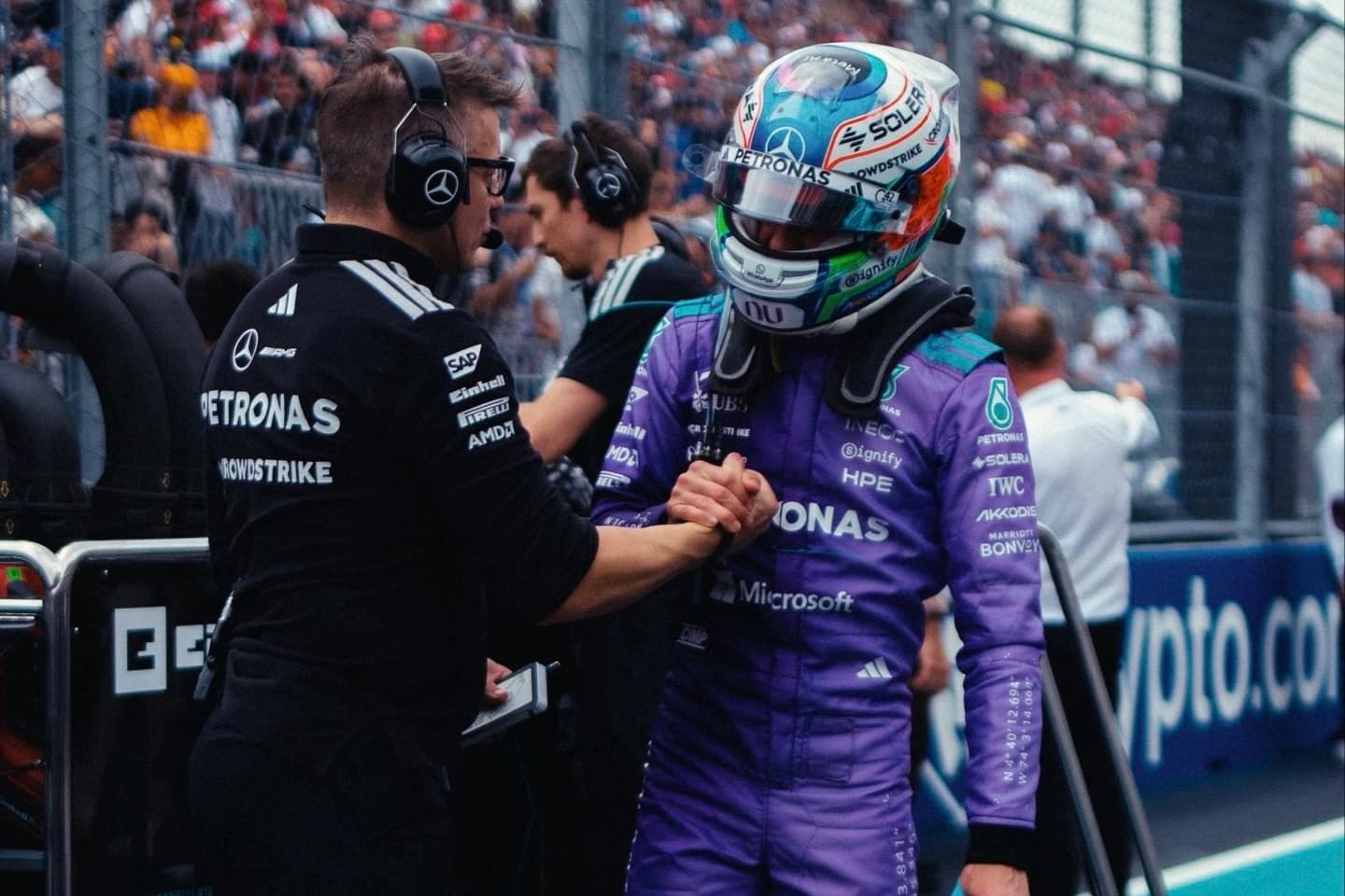 Antonelli: "Il campionato è lungo, Russell andrà fortissimo in Canada"