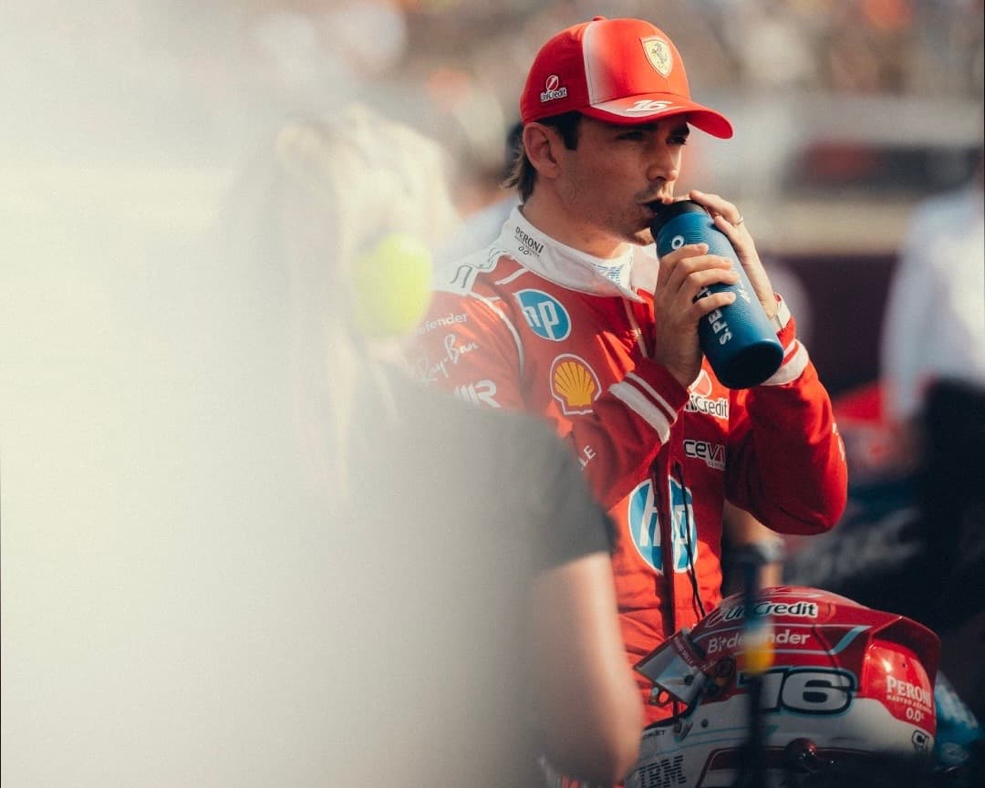 Leclerc: "Partire dalla seconda fila in Belgio non è poi così male"